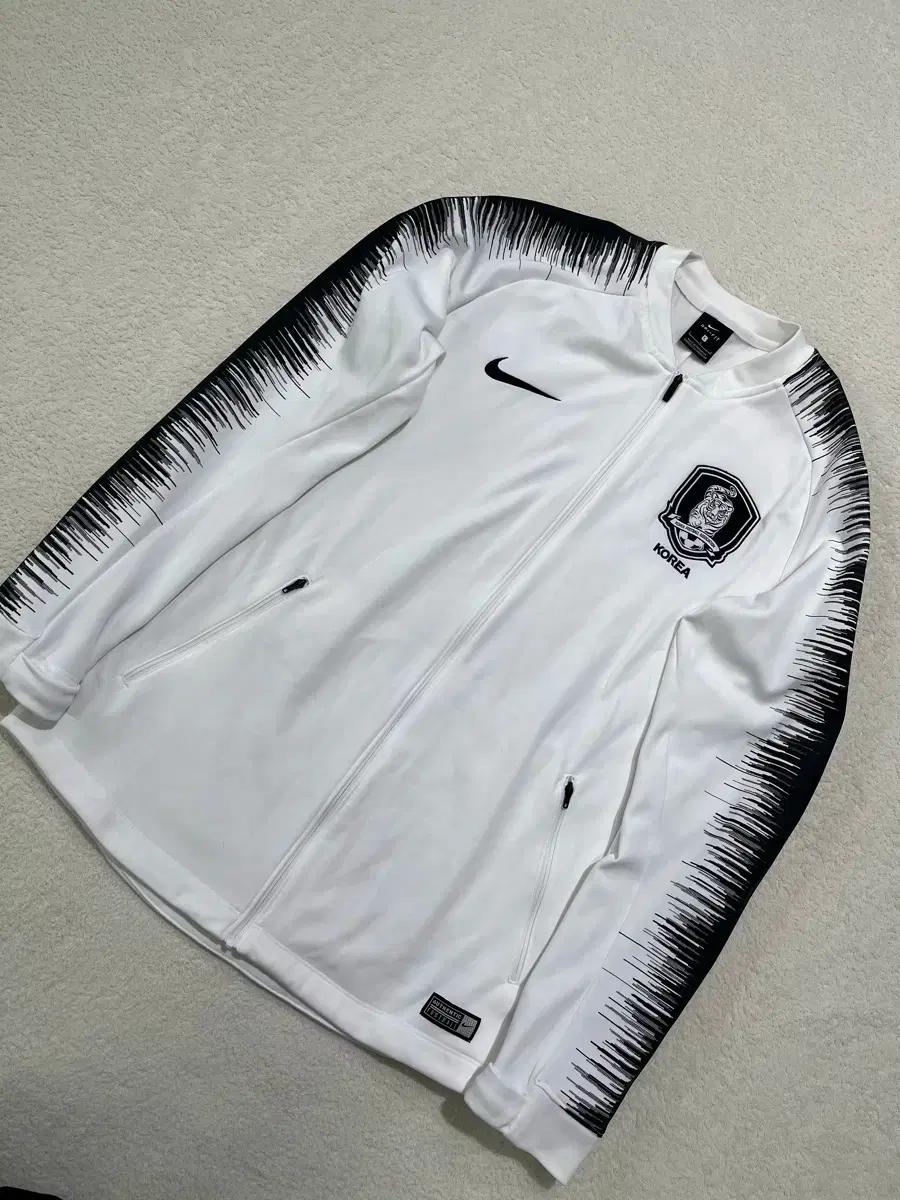 나이키 앤썸 앤섬 자켓 대한민국 국가대표 축구 유니폼 화이트 져지 100