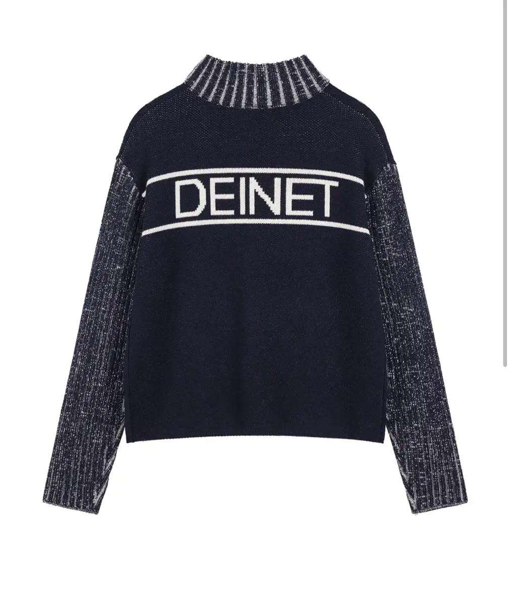 다이닛 니트 DEINET MERINO WOOL KNIT HALF ZIP-