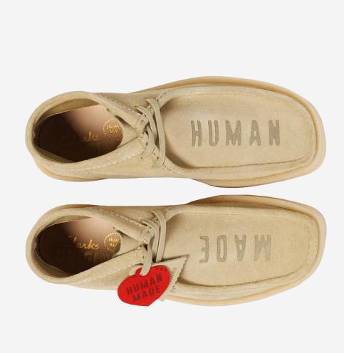 클락스 x 휴먼 메이드 왈라비 메이드 베이지 UK10 판매합니다.