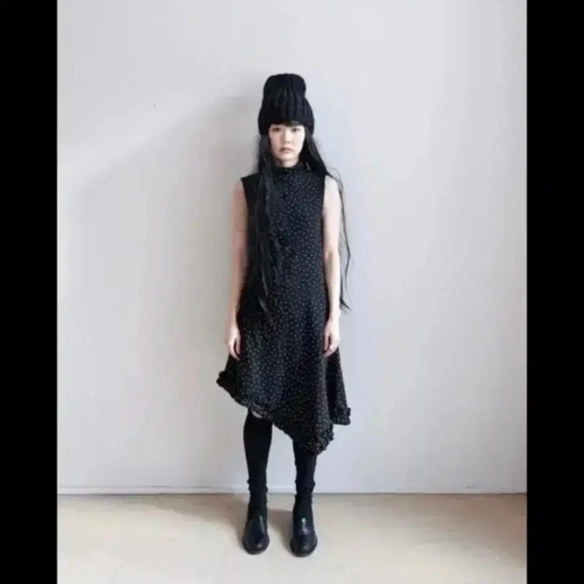 샵 페어리 Tiny star turtleneck dress
