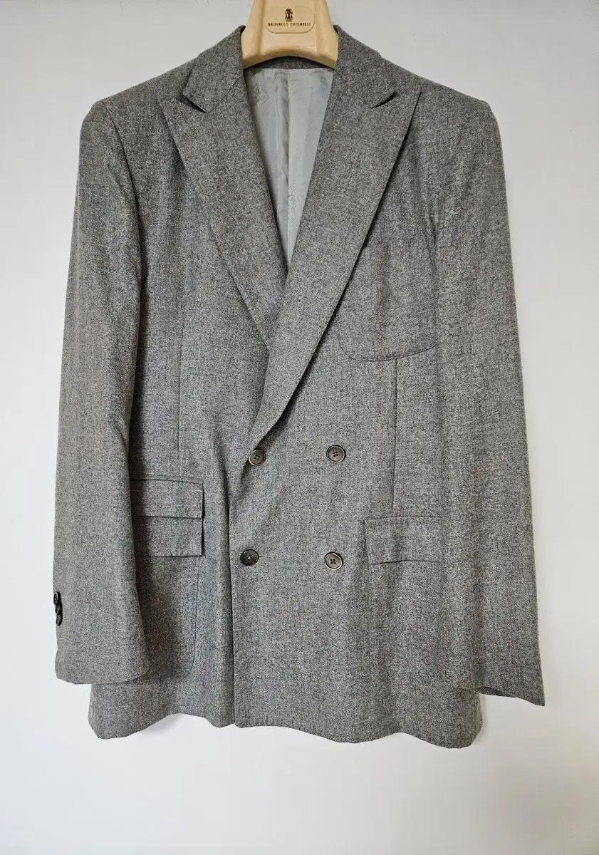 이태리 꼬르넬리아니 캐시미어 실크 혼방 더블자켓