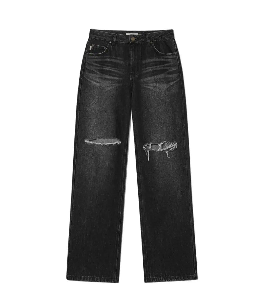 글로니 95 destroyed straight fit jeans 데님