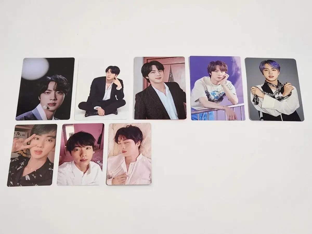 8장 방탄 석진 공식 포카 8p bts jin photocards