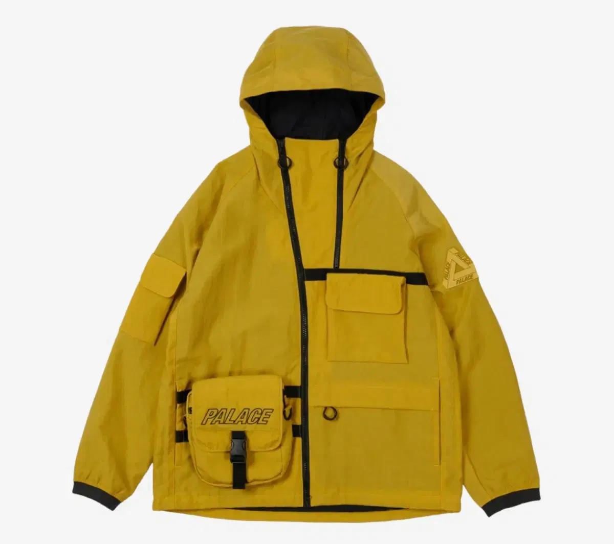 Palace 팔라스 백 자켓 옐로우 21FW