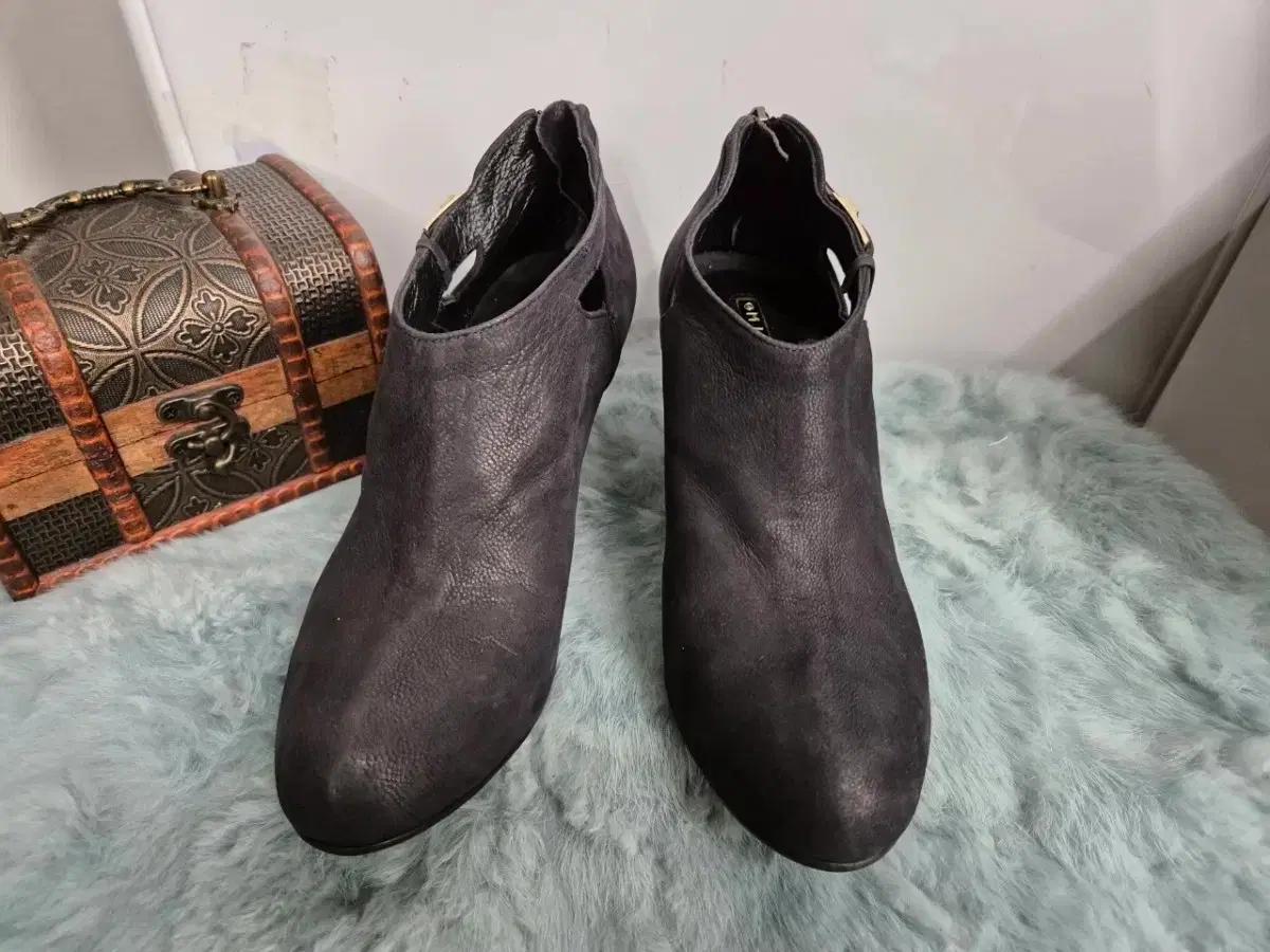 미소페(정품)240mm(여성)가죽신발