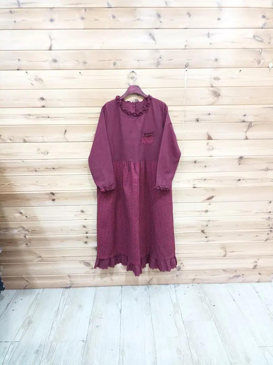 여성의류 봄 가을 면 롱원피스