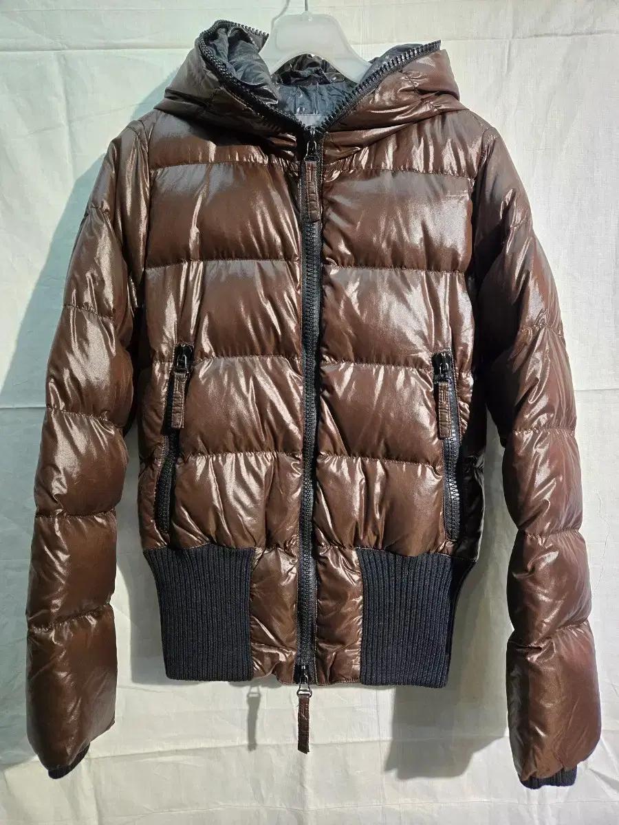 DUVETICA듀베티카 숏패딩 다크브라운 정품40 44~55 마른66