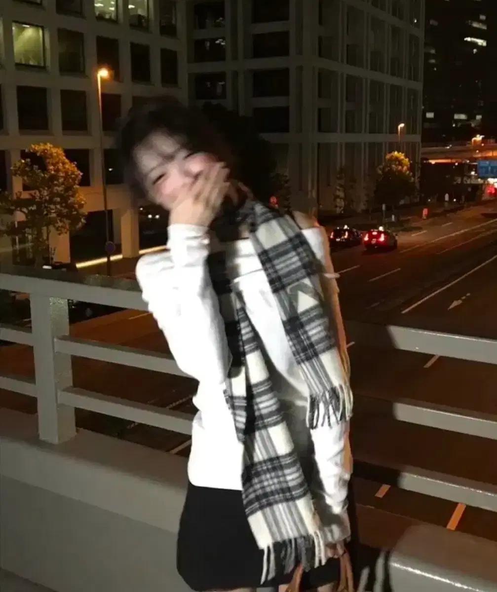 오픈와이와이 체크 머플러 (베몬 아현 머플러)