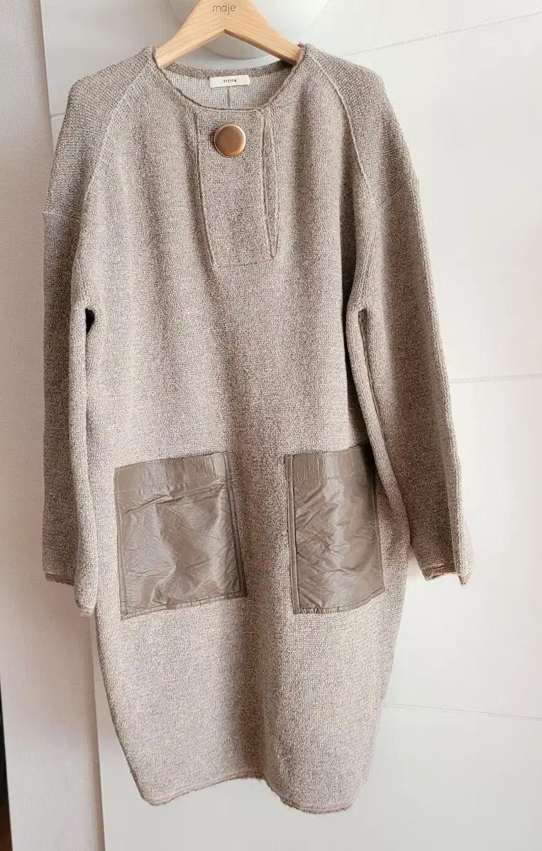 시스템  초봄 루즈핏 원피스