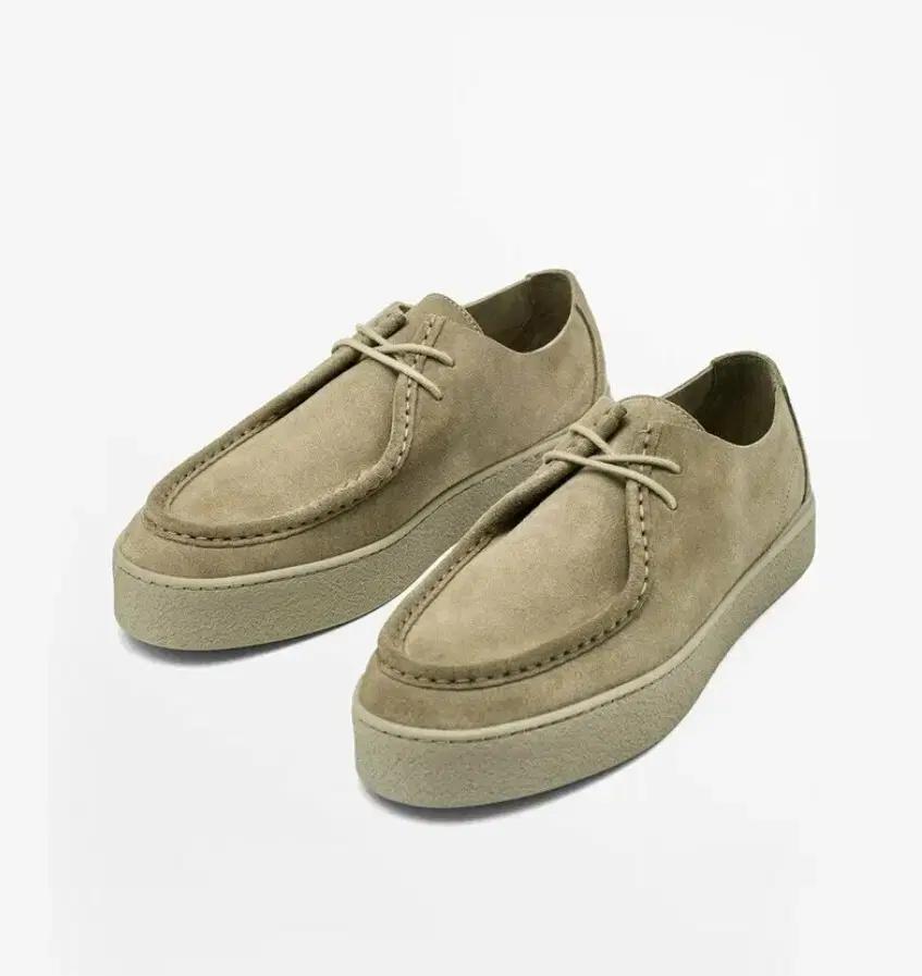 마시모두띠 스플릿 스웨이드 슈즈