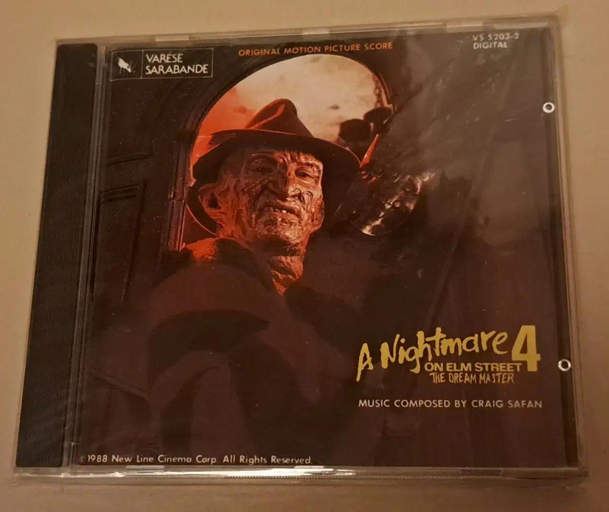 나이트메어 Nightmare on Elm Street ost CD 크루거