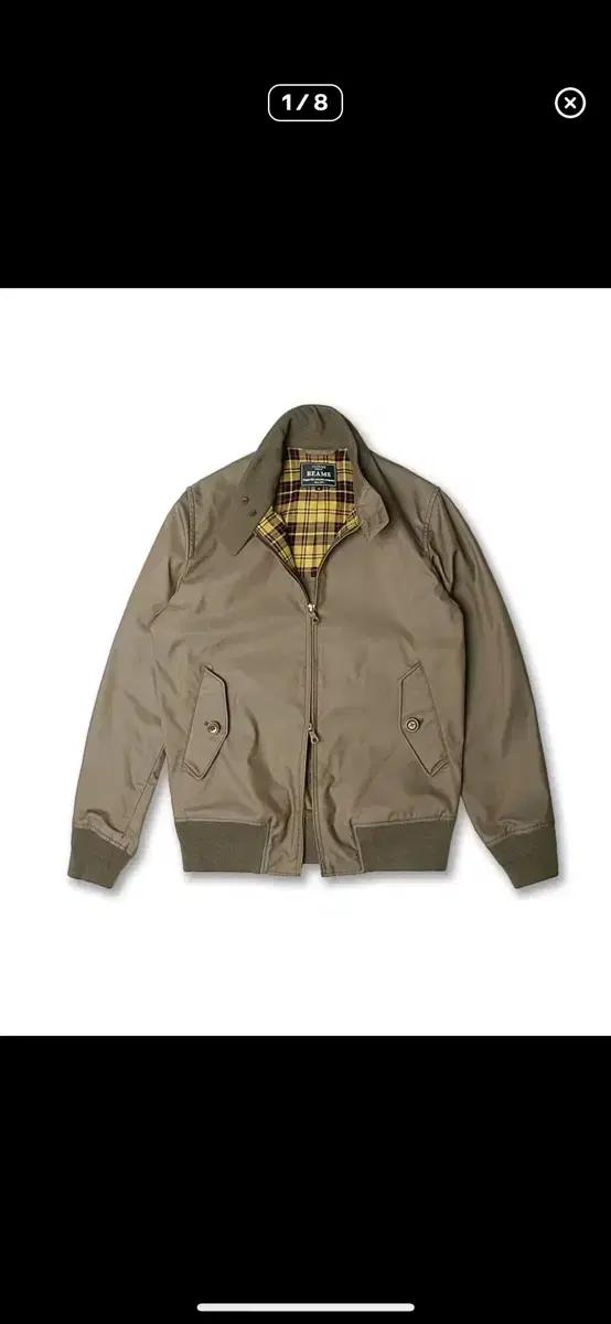 BEAMS COTTON HERRINGTON JACKET(M)