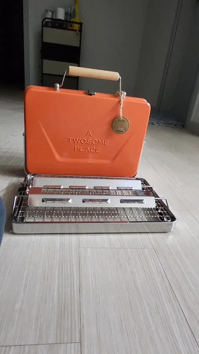 캠퍼들의 큐티탬 오슬로 아웃백 BBQ 미니화로 캠핑굿즈