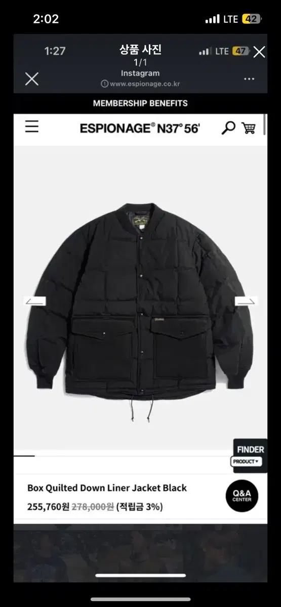 브론슨코리아 바버자켓 실착2회 105