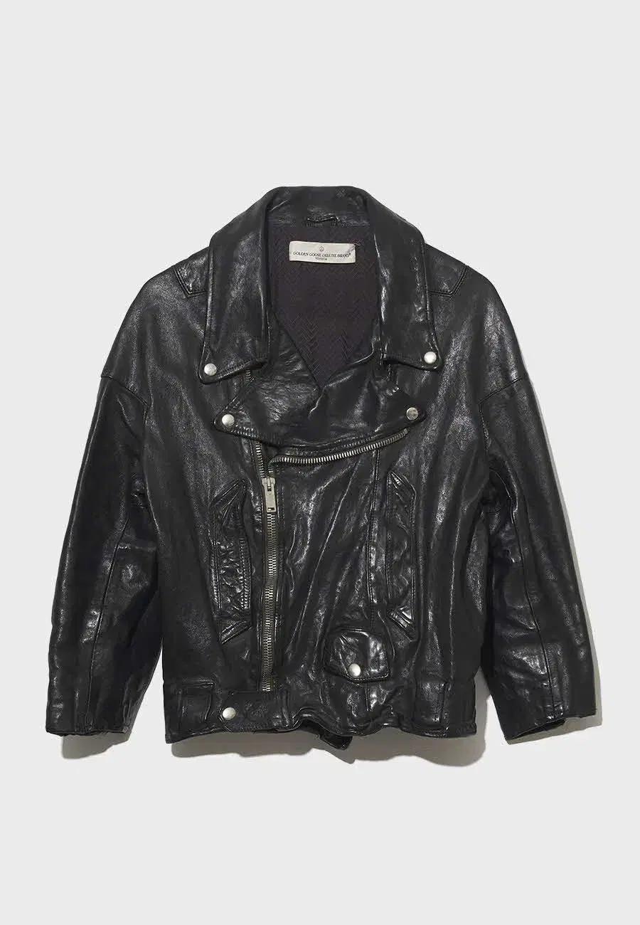 GOLDEN GOOSE leather jacket