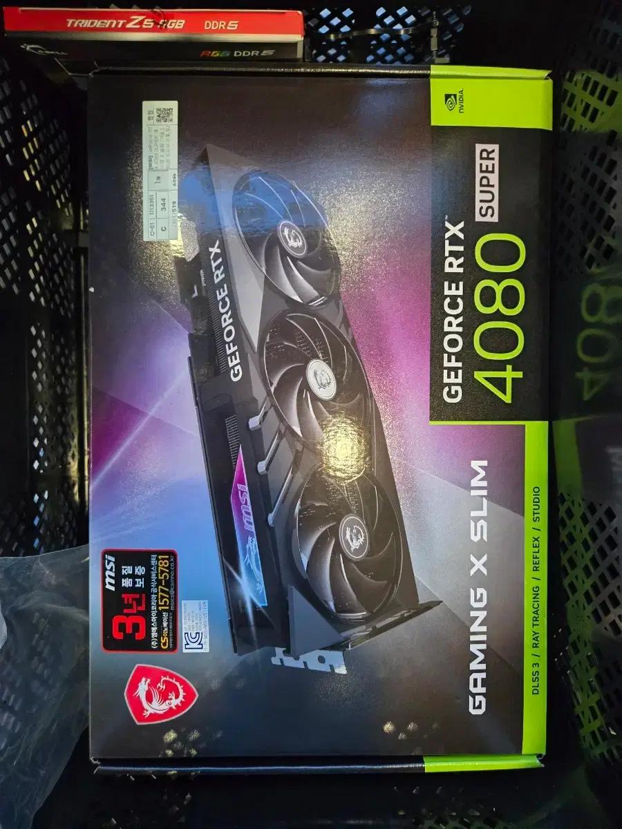 msi 4080 super  x slim 팝니다.