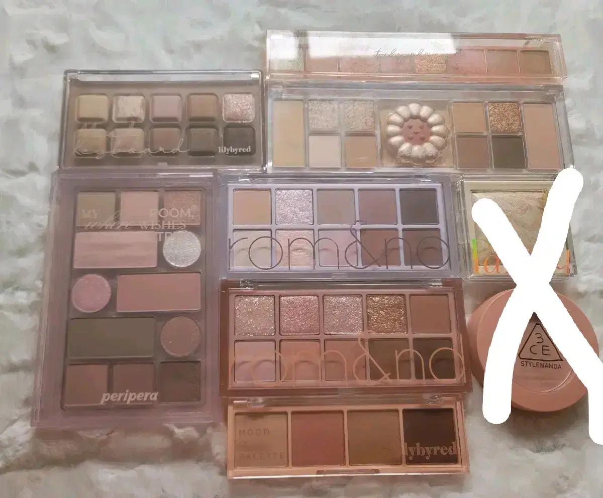 페리페라 롬앤 릴리바이레드 에스쁘아 3ce 팔레트 섀도우 일괄
