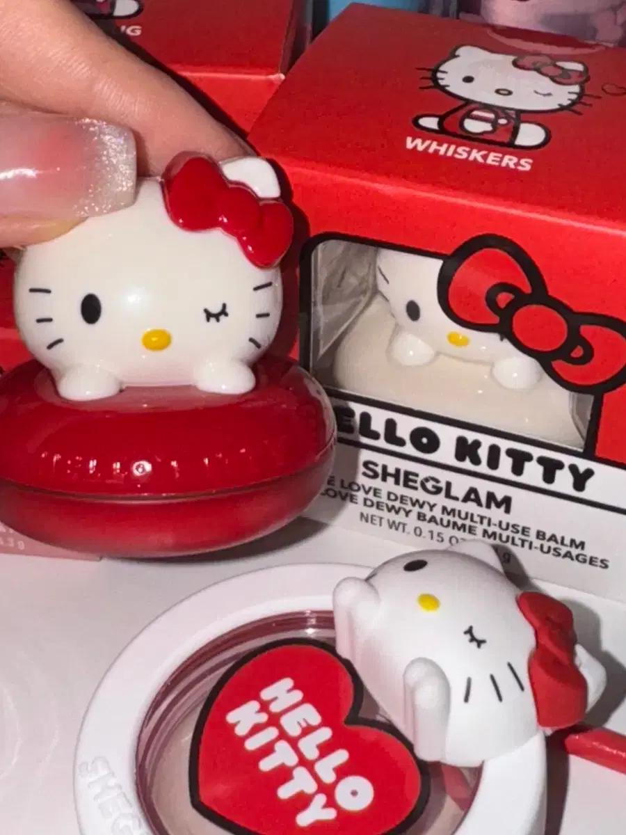 쉬글램X키티 멀티유즈 밤 / 섀도우 /hello kitty makeup