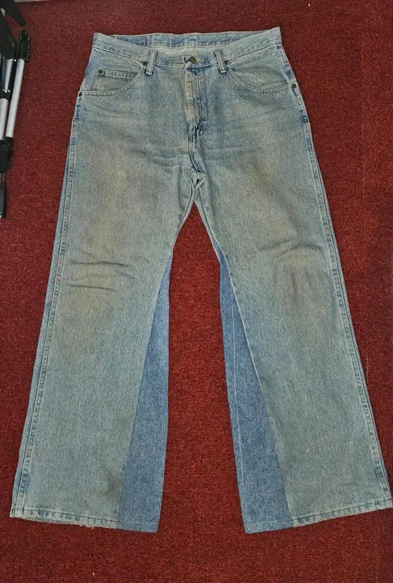 90's wrangler boots cut reproduct denim