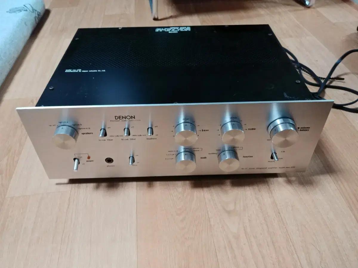 빈티지 명기 denon 스테레오앰프 235.(고장 증상 있음)