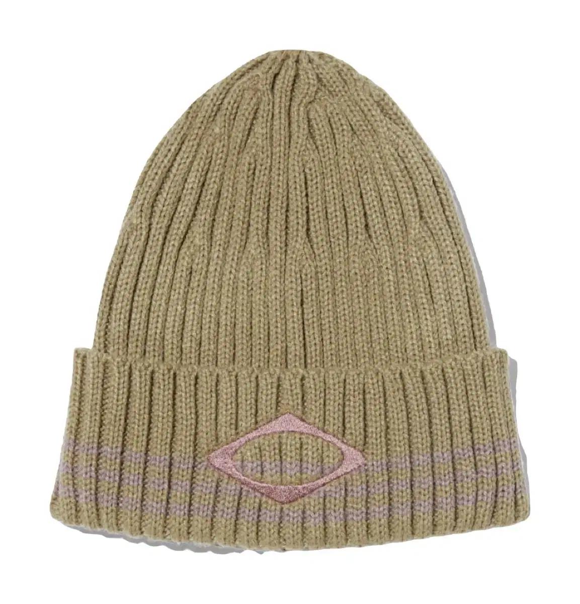(새상품)미스치프 롬버스 비니 카키 mschf rhombus beanie