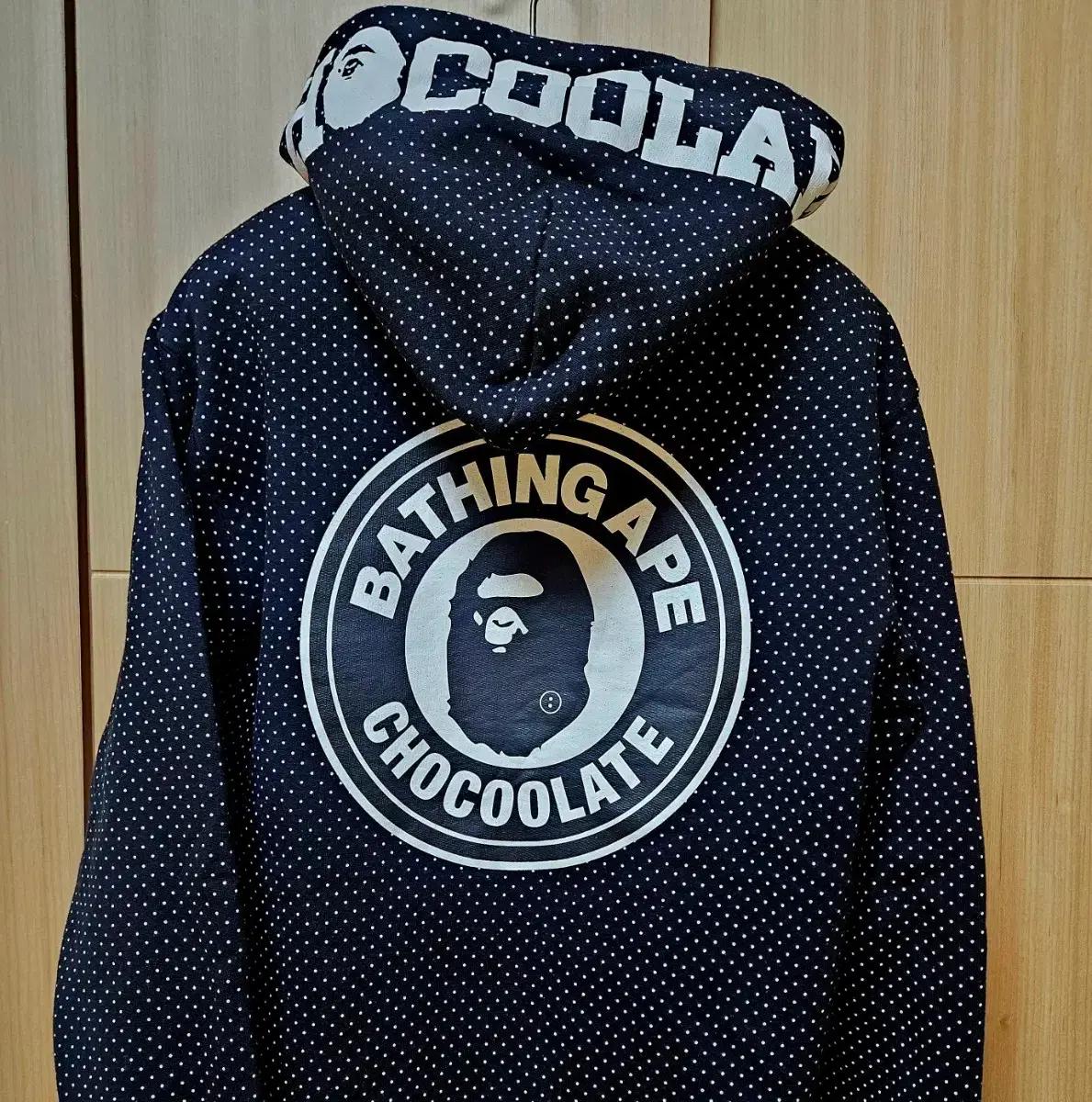 Bape x chocolte 후드집업