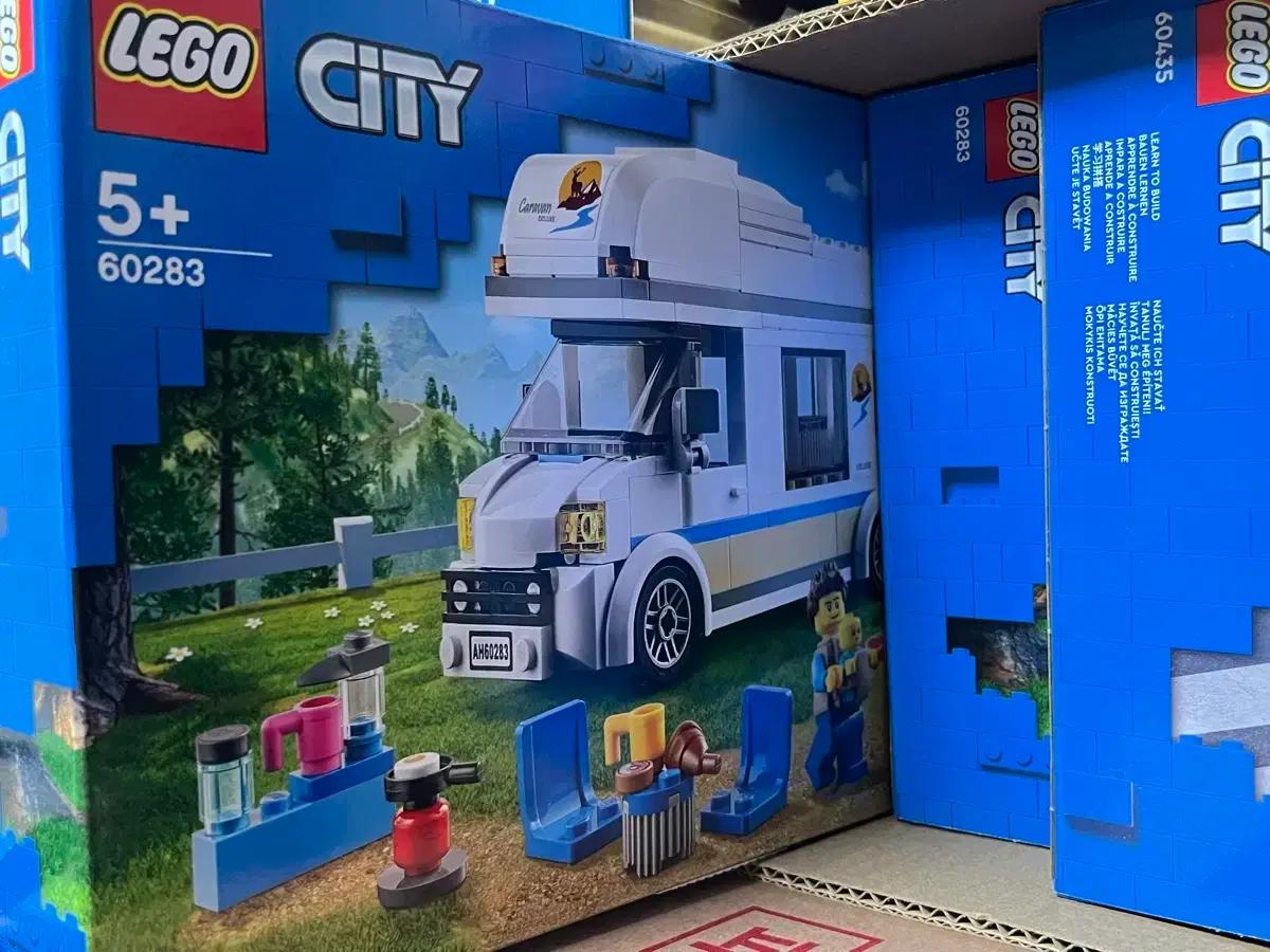 레고 60283 시티 휴가용 캠핑밴