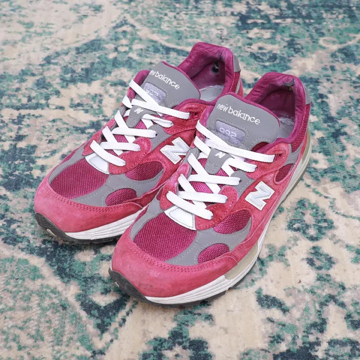 New balance 뉴발란스 992 USA 마룬 265 단품