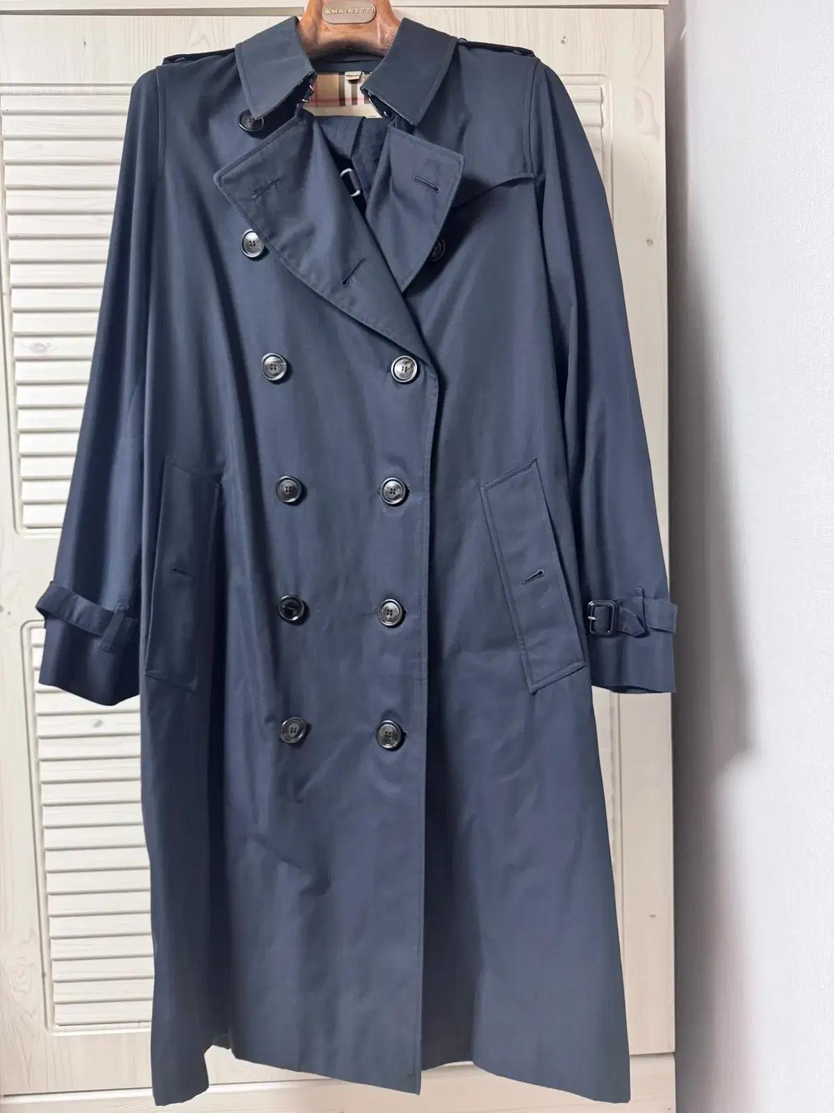 버버리 / 여성용 켄싱턴 롱 트렌치 코트 / UK 10