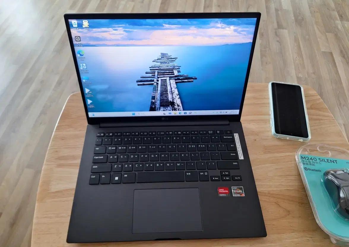 S급 14인치최고사양LG울트라엣지(X16),램16G,N1TB,정품 윈11
