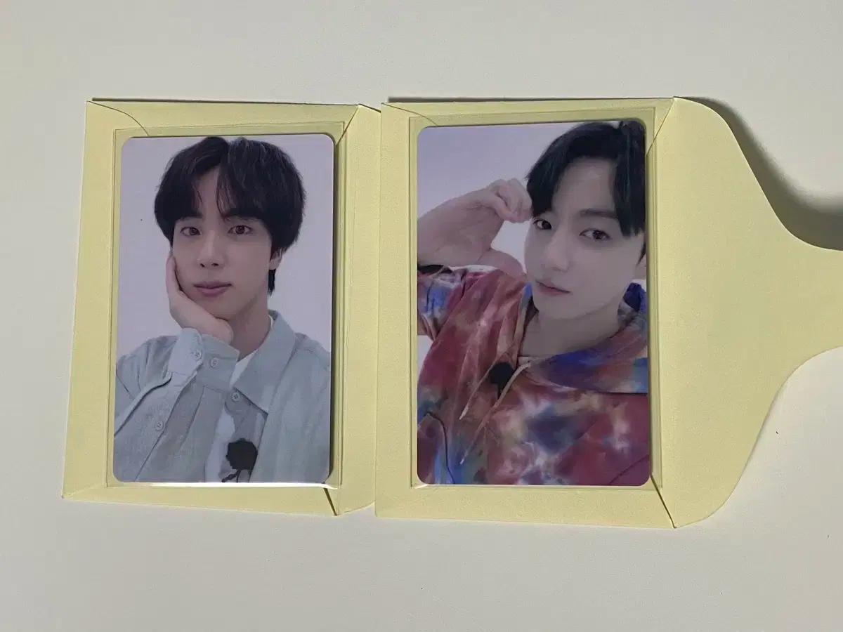 방탄소년단 방탄 BTS 하이브 인사이트 전시회 미공포 석진 정국 포카