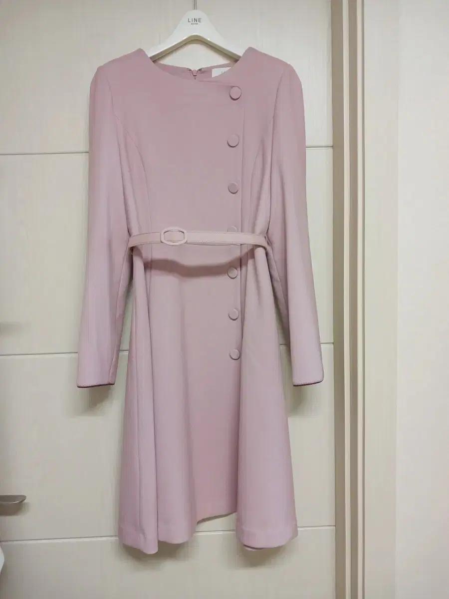 LINE 봄가을에 너무 예쁜 도톰원피스