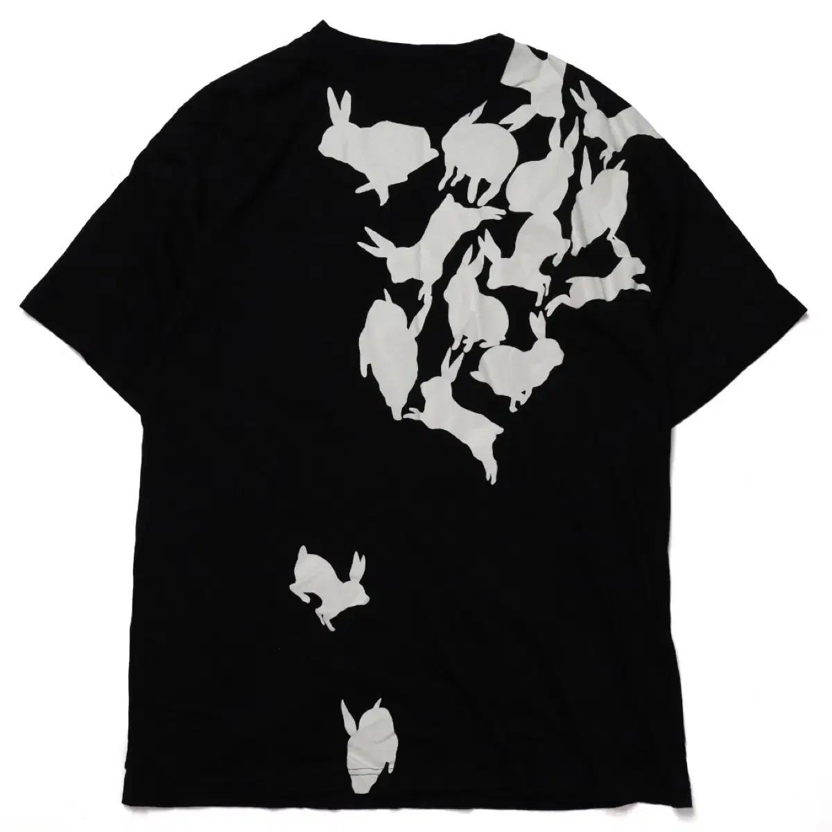 그라운드 와이 by 요지 야마모토 Rabbit T-shirt