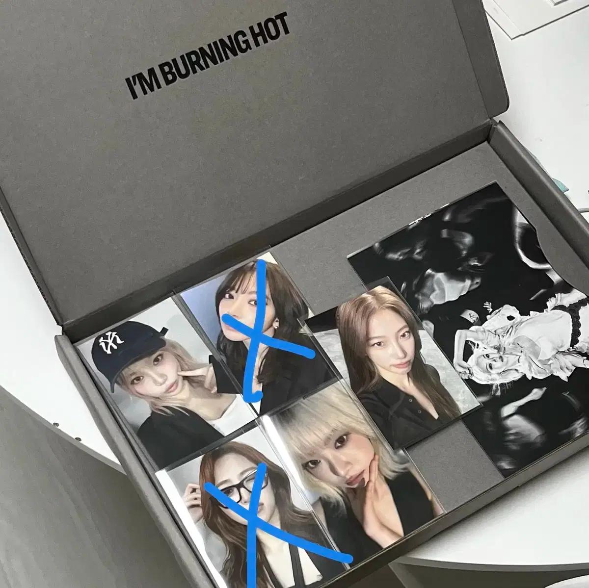 은채)르세라핌 쇼케이스 포카 양도
