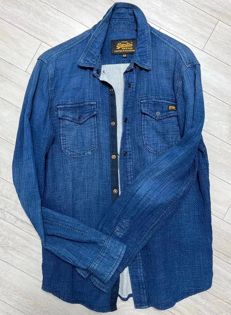 superdry 남성 긴팔 셔츠