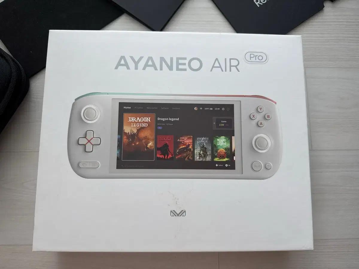 아야네오에어프로(AYANEO AIR Pro) 휴대용 게임기 판매합니다