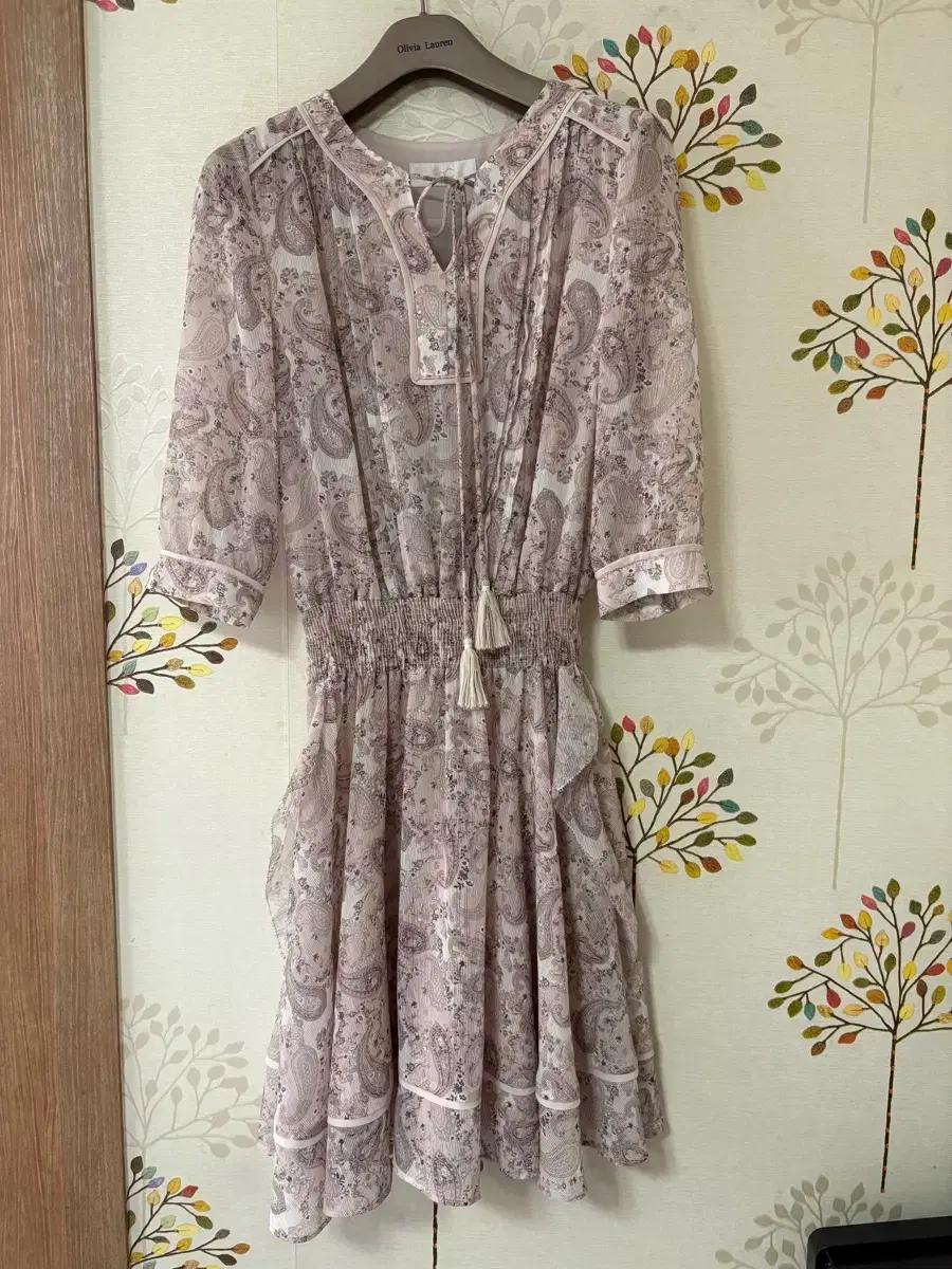 ENC 쉬폰핑크원피스