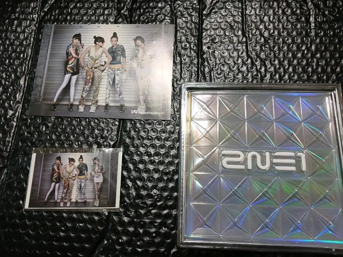 2ne1  첫번째  미니앨범  희귀엽서싸인