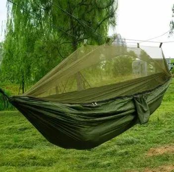 경량 캠핑 백패킹 모기장 해먹 침대 텐트 휴대용 방충망 공중쉘터 1인용