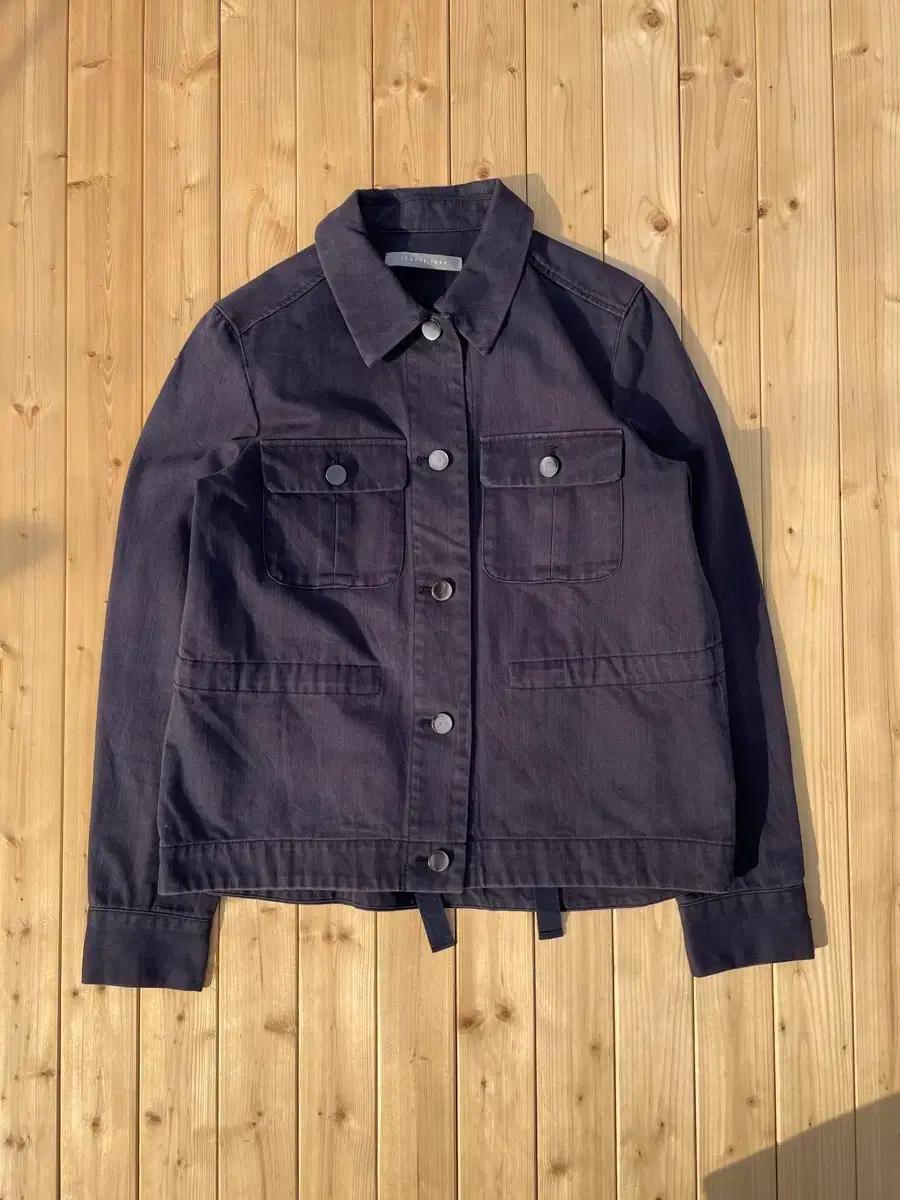 띠어리 Theory navy cotton jacket J01128