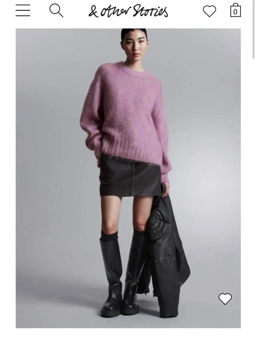 앤아더스토리즈 니트 스웨터 (정가 19만원)