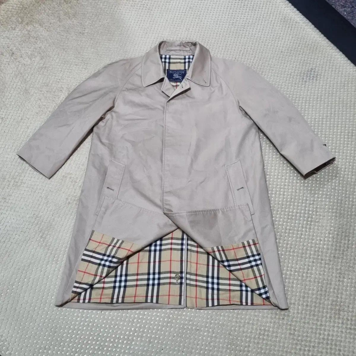 (100) 버버리 남자 롱코트 싱글코트