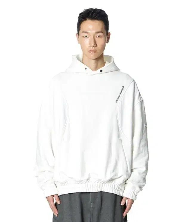록히드마틴 Embossed shoulders Hoodie 후드티 1사이즈