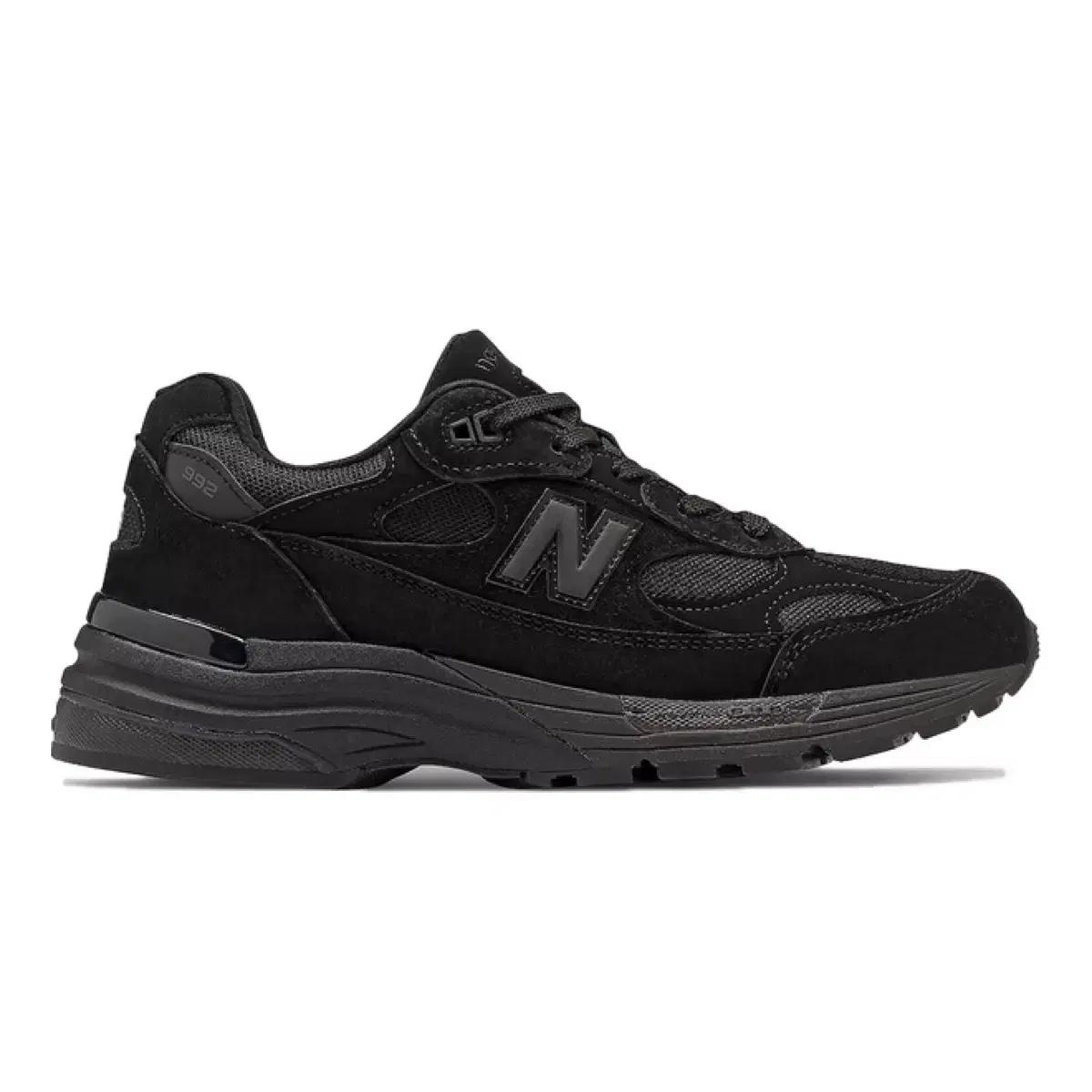[정품] 뉴발란스 992 Made in USA 트리플 블랙 270