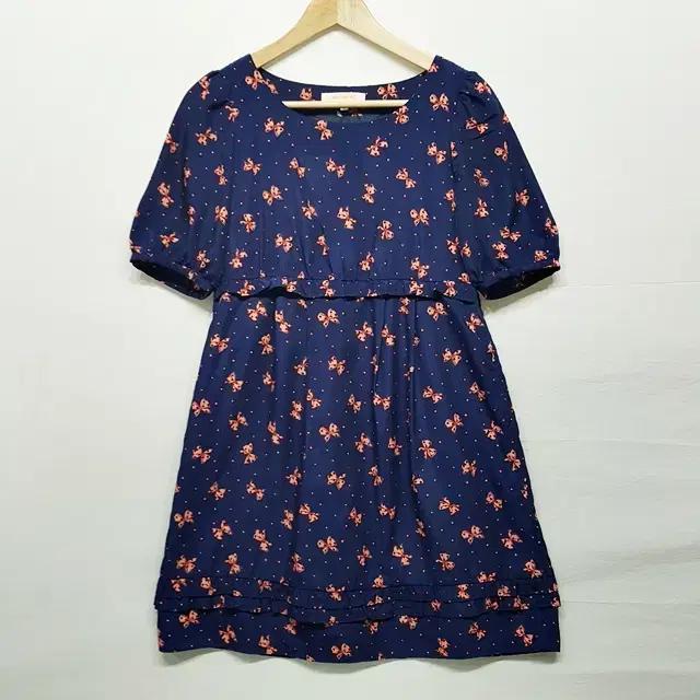 MINIMUM MINIMUM 쉬폰 원피스 네이비