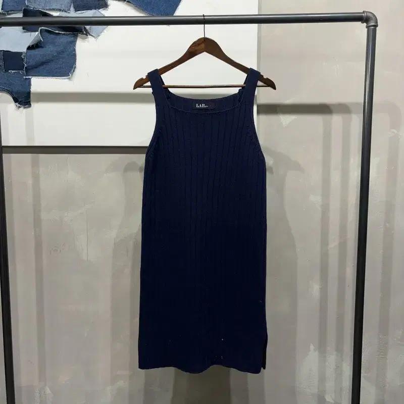 (FREE) LAP 여성 캐주얼 니트 조끼 원피스