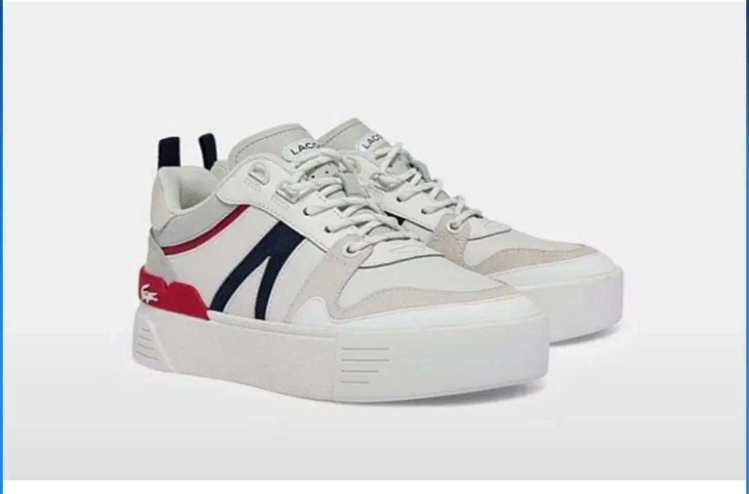 라코스테 여성 키높이 컬러컵솔 스니커즈 새상품