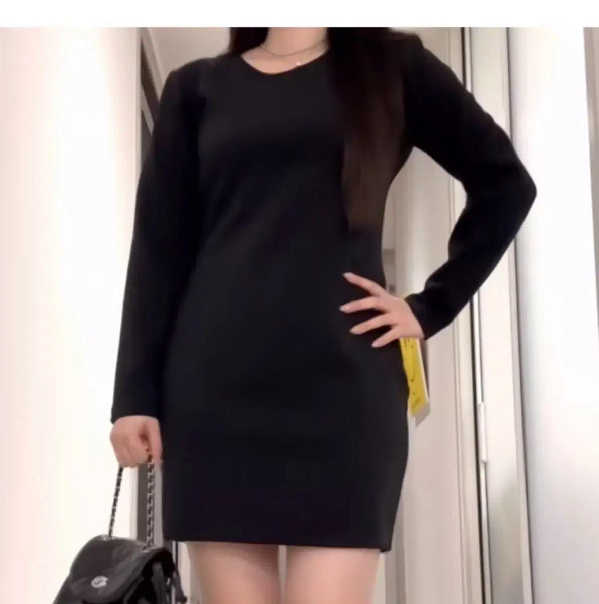 새상품) 빅톨리아 거짓말 원피스 블랙 롱버전 통통55반, 66~77추천