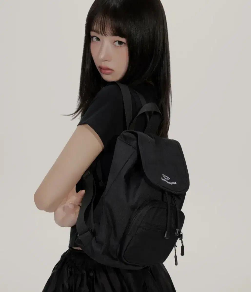 오프닝프로젝트 미니 포켓 백팩 블랙 아이브 레이 가방