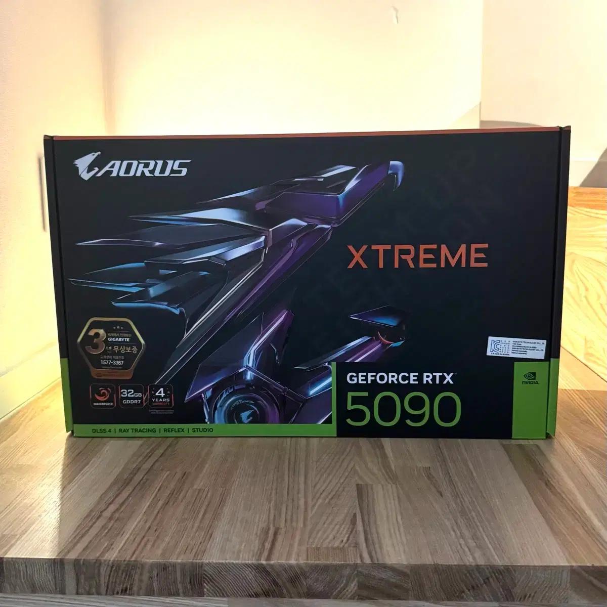 미개봉 Rtx5090 xtreme